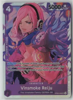 Vinsmoke Reiju (069) OP06-069 One Piece Wings of the Captain Super Rare NM - Image 1