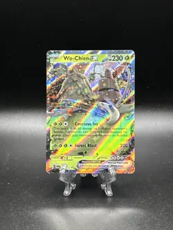 WO-CHIEN EX 027/193 Paldea Evolved Full Art Holo Pokemon TCG Card NM/MINT - Image 1