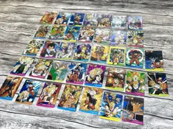 HUGE Dragon Ball Z Vintage Holographic Holo Sticker Trading Cards Lot Collection - Image 4