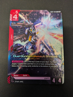 Duel Gundam (Assault Shroud) GD01-045 LR (GUNDAM CARD GAME) - Image 1