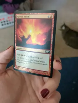 MTG: Pyretic Ritual FOIL #153, Mod Played The List Reprints Instant Chase Card!! - Image 2