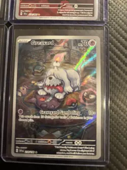 Pokemon TCG - Zoroark, Persian, Inteleon, Greavard - SV04 4 IR Card Lot - Image 4