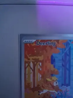 Pokemon TCG Deerling Card IR Temporal Forces 165/162 Near Mint - Image 2