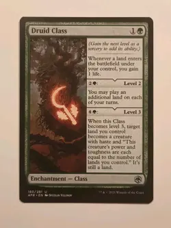 Druid Class - 180 Adventures in the Forgotten Realms LP Magic: The Gathering - Image 1
