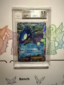 Pokemon TCG Kyogre EX XY Primal Clash #54 BGS 5.5 - Image 1