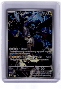 Pokemon TCG N’s Zekrom #031 Black Star Promo Full Art Ascended Heroes Promo NM/M - Image 1