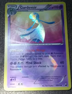 Pokemon TCG Gardevoir 109/108 Secret Rare Holo Dark Explorers 2012 - Image 3