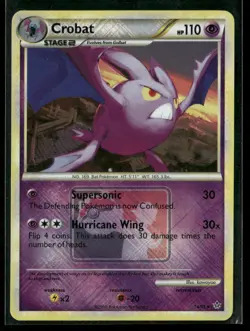 014/095 Crobat League & Championship Cards Lightly played - Image 1