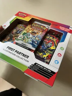 Pokemon TCG First Partner Illustration Collection Series 1 Box New Sealed - Image 3