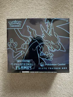 Pokemon TCG Phantasmal Flames | Pokemon Center ETB | New & Sealed - Image 1