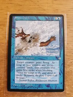 Snow Devil - Ice Age - Error Card - Miscut & Misprint - Image 1