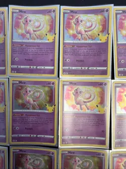 Pokemon TCG - Celebrations - Mew Holo - 011/025 - Lot Of 30 - Image 3