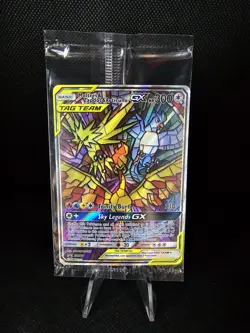 Pokemon TCG Moltres & Zapdos & Articuno GX SM210 Promo Sealed NM/M Hidden Fates - Image 1