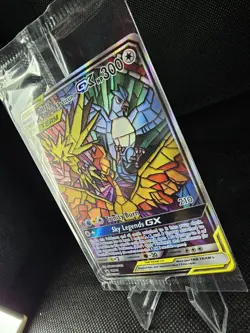 Pokemon TCG Moltres & Zapdos & Articuno GX SM210 Promo Sealed NM/M Hidden Fates - Image 3