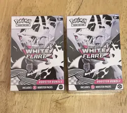 Pokemon White Flare Booster Bundle 2x TCG FACTORY SEALED / NEW - Image 1