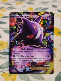 Gengar EX - 34/119 Phantom Forces Ultra Rare Pokemon - MP/HP - Image 1