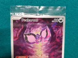 Pecharunt - 129 Scarlet & Violet Black Star Promo Card - NM - POKEMON - SEALED - Image 2