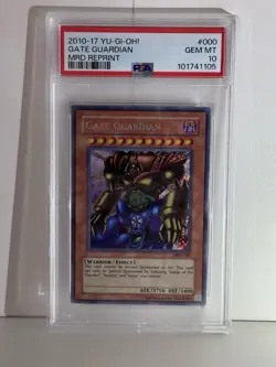 Gate Guardian Secret Rare MRD-000 unlimited 10-17 PSA 10 - Image 1