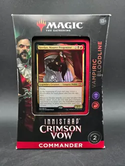MTG Vampiric Bloodline Commander Deck Innistrad Crimson Vow Factory Sealed - Image 1