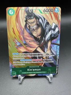 KIN'EMON - One Piece OP01-040 - PRE-ERRATA Alt Art SR - Romance Dawn - Image 1
