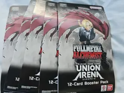 New-Union Arena Fullmetal Alchemist Booster 24 Packs [UE05BT] Sealed - Image 1
