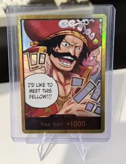 DON!! Card (Gol.D.Roger) (Gold) Carrying On His Will Foil - Image 1