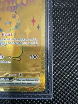 Pikachu EX Prismatic Evolutions Holo Hyper Rare Gold Card 179/131 SV - Image 3