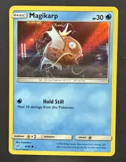POKEMON MAGIKARP #8/18 COMMON HOLOFOIL DETECTIVE PIKACHU NM CARD - Image 1