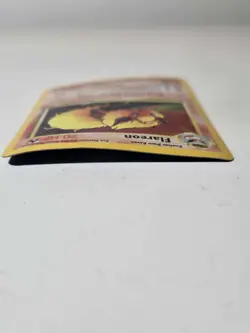 1999 Pokemon Jungle Flareon 3/64 Holo Rare Card Is Curved - Image 5
