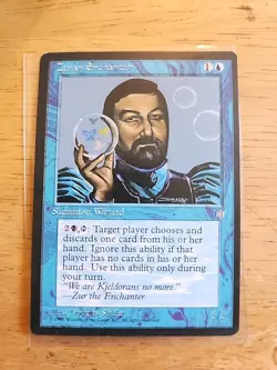 Zuran Enchanter - Ice Age - Error Card - Misprint - Image 1