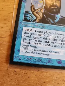 Zuran Enchanter - Ice Age - Error Card - Misprint - Image 2