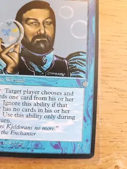 Zuran Enchanter - Ice Age - Error Card - Misprint - Image 3