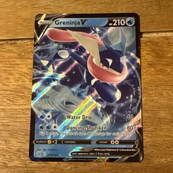Greninja V 073/264 - SWSH Fusion Strike - Ultra Rare - Pokemon TCG Card NM - Image 1