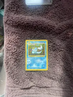 Pokemon TCG Vaporeon Holo Rare Card Jungle, 12/64, First Edition - Image 1
