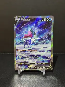 Suicune V GG38/GG70 Sword & Shield Crown Zenith: Galarian Gallery Pokemon Card - Image 1