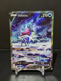 Suicune V GG38/GG70 Sword & Shield Crown Zenith: Galarian Gallery Pokemon Card - Image 5