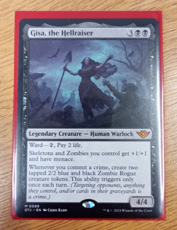 Gisa the Hellraiser - NM - ENG Magic: The Gathering Outlaws of Thunder Junction - Image 1