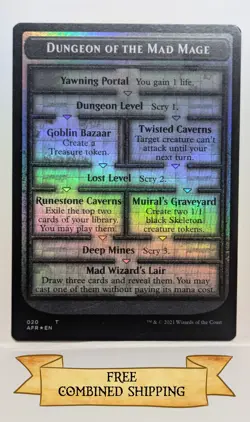 Dungeon of the Mad Mage Goblin Double-Sided Token Foil - Image 2
