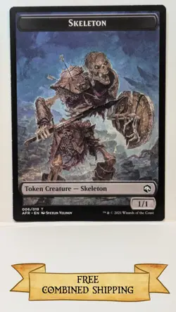 Lost Mine of Phandelver Skeleton Double-Sided Token Adventures in the... - Image 2