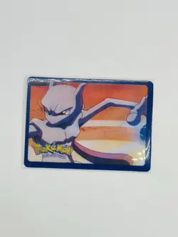 Rare Pokemon Mewtwo 1998 Nintendo Gamefreak Hasbro 3D Lenticular Promo Card Mint - Image 1