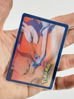 Rare Pokemon Mewtwo 1998 Nintendo Gamefreak Hasbro 3D Lenticular Promo Card Mint - Image 4