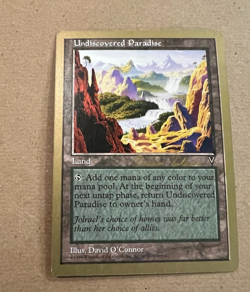 Undiscovered Paradise - Championship Deck - 1998 - MTG - Magic the Gathering - Image 1