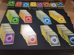 Pokemon TCG Basic Energy Card Lot 15 of Each Type! 120 Cards! FREE SHIPPING! - Image 1