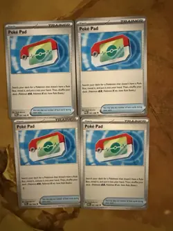 Pokemon Tcg Perfect Order Poke Pad 81/88 Non Holo 4 Copies - Image 1