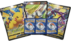 Pokemon TCG 3 Oversized Card Lot Jumbo Ultra Rare Promo EX GX Mega V Vmax [NM] - Image 3