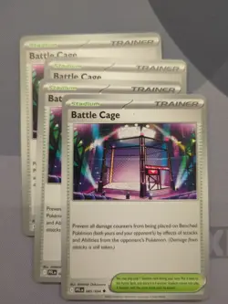 4x Battle Cage 085/094 - Playset - Phantasmal Flames - Pokemon TCG - Image 1