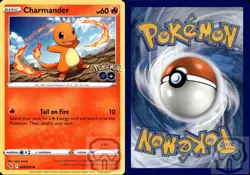 Charmander 008/078 C Pokemon GO Pokemon NM/M - Image 2