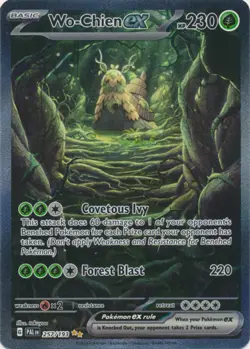 Lightly Played Wo-Chien ex - 257/193 - Special Illustration Rare Pokemon Paldea - Image 1