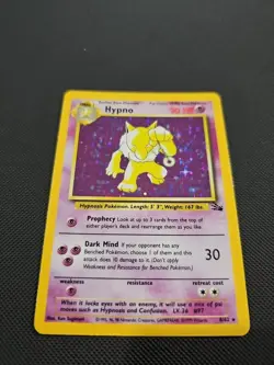 Pokemon TCG Hypno Fossil 8 Holo Unlimited Holo Rare - Image 2