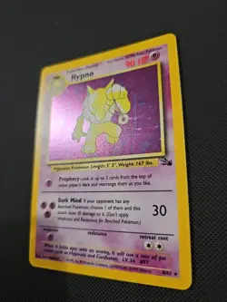 Pokemon TCG Hypno Fossil 8 Holo Unlimited Holo Rare - Image 3
